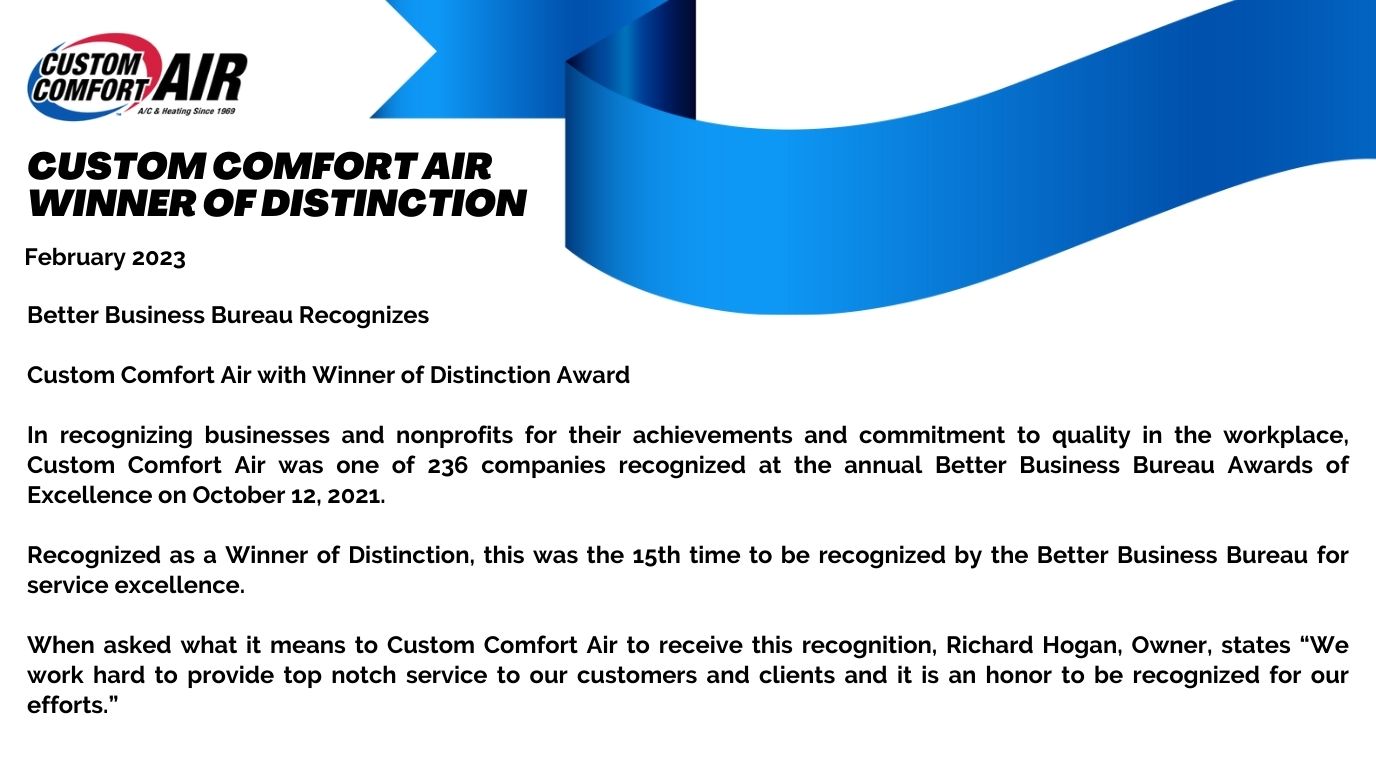 Custom Comfort Air Winner