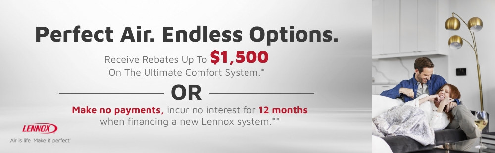 Lennox Rebate and Financing Promotion